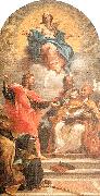 Maratta, Carlo The Assumption and the Doctors of the Church Spain oil painting artist